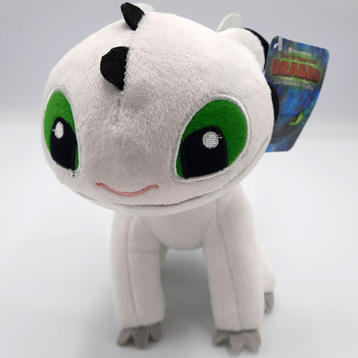 How to train your Dragon / Hoe tem je een Draak - Baby Light Fury / Helleveeg - Pluche Knuffel - 31 cm
