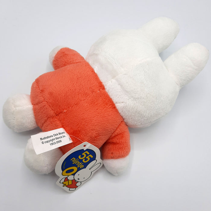 Nijntje - Knuffel - Miffy - Met Rammelaar - Oranje - 22 cm