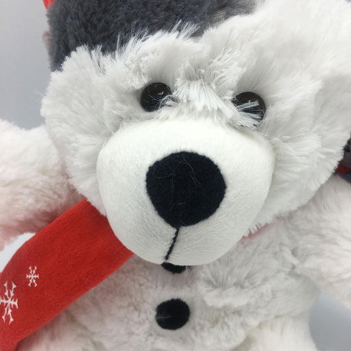 Sunkid - Kerst - Knuffelbeer - Beer - Pluche - Knuffel - Met Verlichting - 25 cm