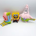 Spongebob Gerrit de Slak Knuffel - 15 cm