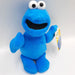 Sesamstraat - Koekiemonster - Knuffel - Cookie Monster - Blauw - 20 cm