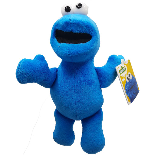 Sesamstraat - Koekiemonster - Knuffel - Cookie Monster - Blauw - 20 cm