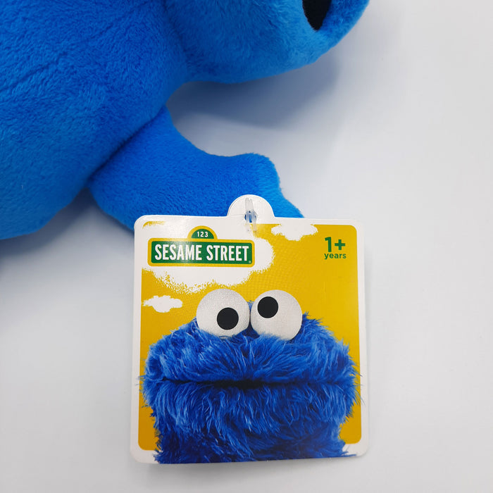 Sesamstraat - Koekiemonster - Knuffel - Cookie Monster - Blauw - 20 cm