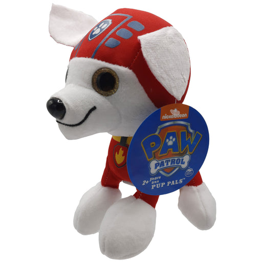 PAW Patrol - Knuffel - Hond - Marshall - Pluche - Glitter Ogen - Nickelodeon - 25 cm