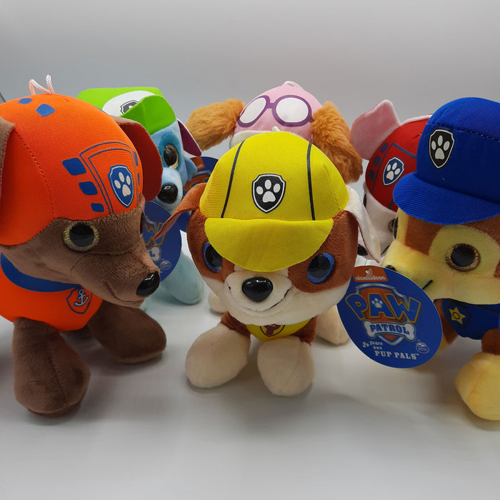 PAW Patrol - Knuffel - Hond - Marshall - Pluche - Glitter Ogen - Nickelodeon - 25 cm