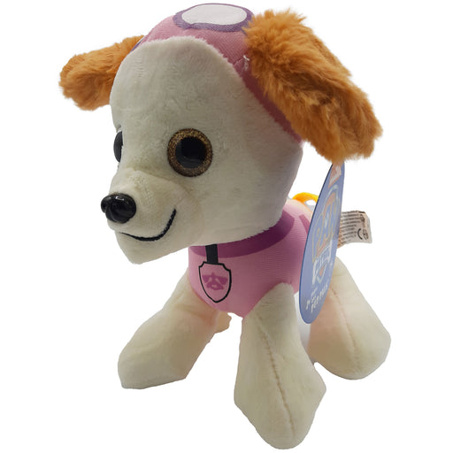 PAW Patrol - Knuffel - Hond - Skye - Pluche - Glitter Ogen - Nickelodeon - 25 cm