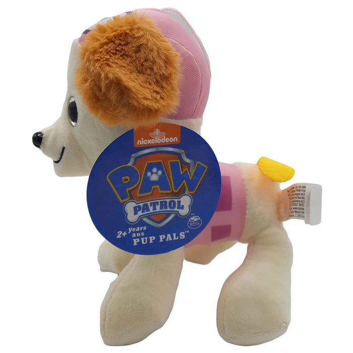PAW Patrol - Knuffel - Hond - Skye - Pluche - Glitter Ogen - Nickelodeon - 25 cm