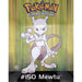 Pokemon - Poster Voordeelset - 3 Posters (50x40 cm) - Mewtu - Mewtwo - Verzamel - Geplastificeerd - Kinderkamer - (Versie 7)