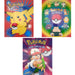 Pokemon - Poster Voordeelset - 3 Posters (50x40 cm) - Geplastificeerd - Pikachu - Kinderkamer - (Versie 1)