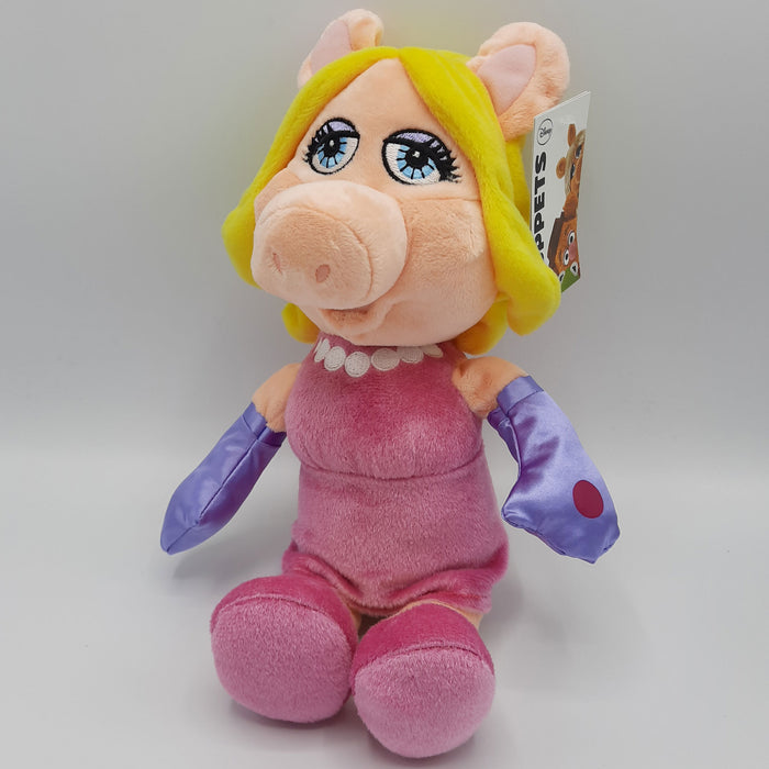 The Muppets - Disney - Knuffel - Miss Piggy - Pluche - Varken - 24 cm