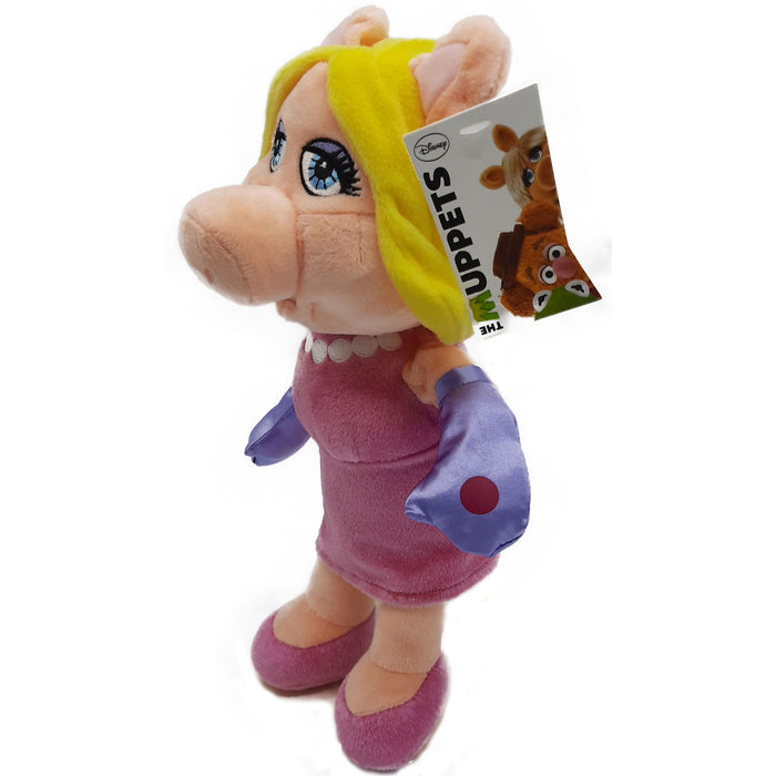 The Muppets - Disney - Knuffel - Miss Piggy - Pluche - Varken - 24 cm