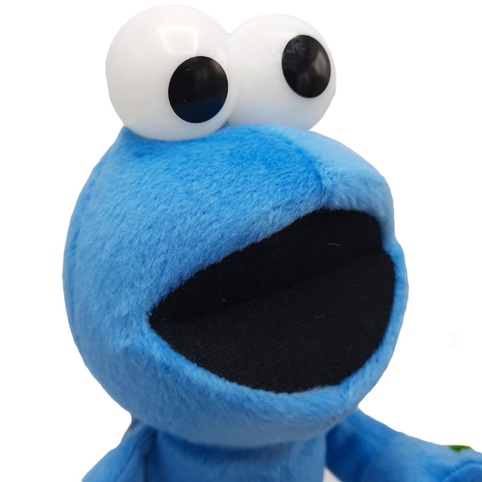 Sesamstraat - Koekiemonster - Knuffel - Cookie Monster - Pluche - Fisher Price -  30 cm
