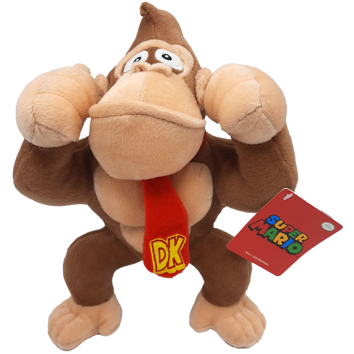 Nintendo - Super Mario - Knuffel - Donkey Kong - Gorilla - Pluche - 26 cm