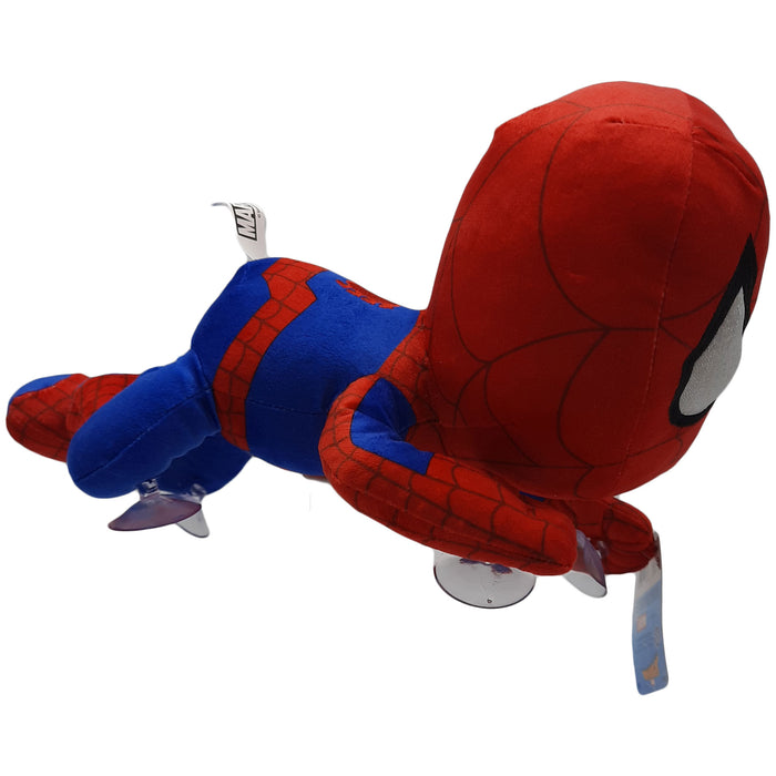 Marvel - Spiderman - Knuffel - Climbing Action + Zuignappen - Spider-Man (31 cm)