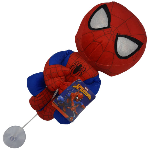 Marvel - Spiderman - Knuffel - Spider-Man - Hanging Action + Zuignap - 30 cm