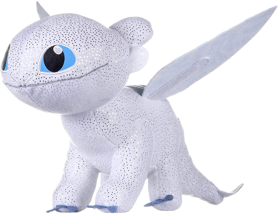 Hoe Tem Je Jouw Draak / How To Train Your Dragon - Light Fury / Helleveeg - Knuffel Pluche - 42 cm