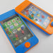 Watergame - Ring Waterspel - Kindertelefoon - Speelgoed Telefoon - Behendigheidsspelletjes - Geduldspelletjes - Blauw + Oranje