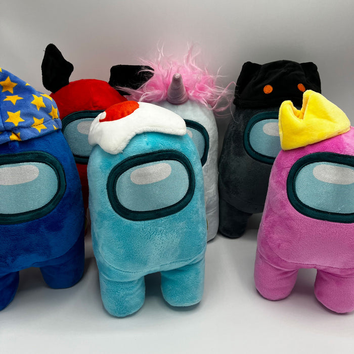 Among Us - Knuffel - Pluche - Officiële Licentie - Wave 2 - Plushie Speelgoed - 30 cm (roze)