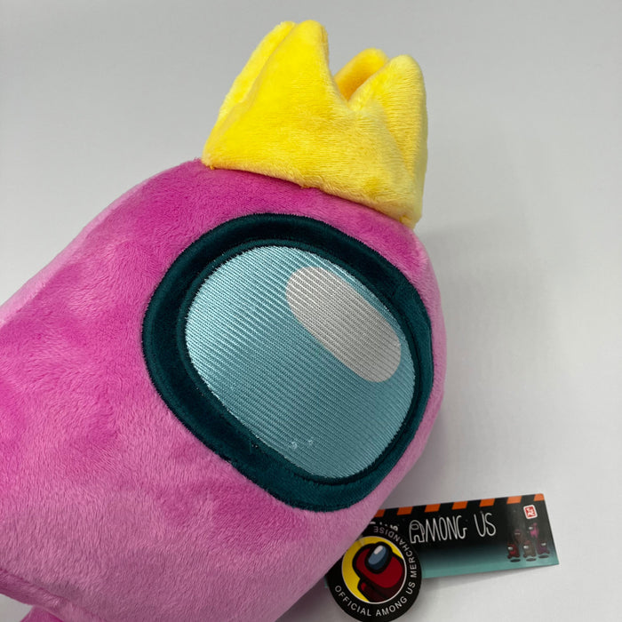 Among Us - Knuffel - Pluche - Officiële Licentie - Wave 2 - Plushie Speelgoed - 30 cm (roze)