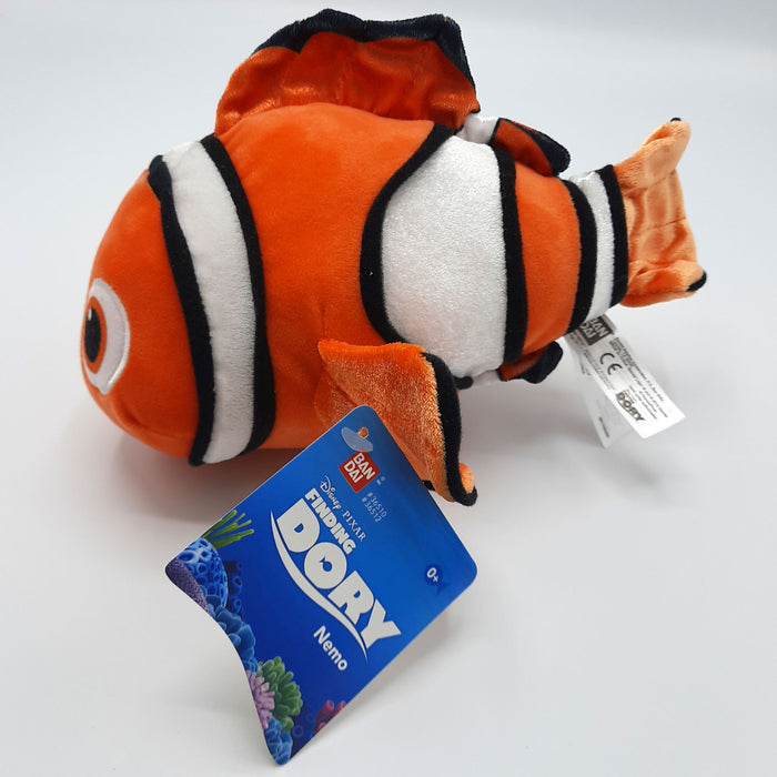 Disney – Findet Nemo – Findet Dorie – Kuschelfisch – Bandai – Plüsch Kuscheltier – Orange – 25 cm