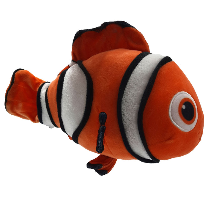 Disney – Findet Nemo – Findet Dorie – Kuschelfisch – Bandai – Plüsch Kuscheltier – Orange – 25 cm