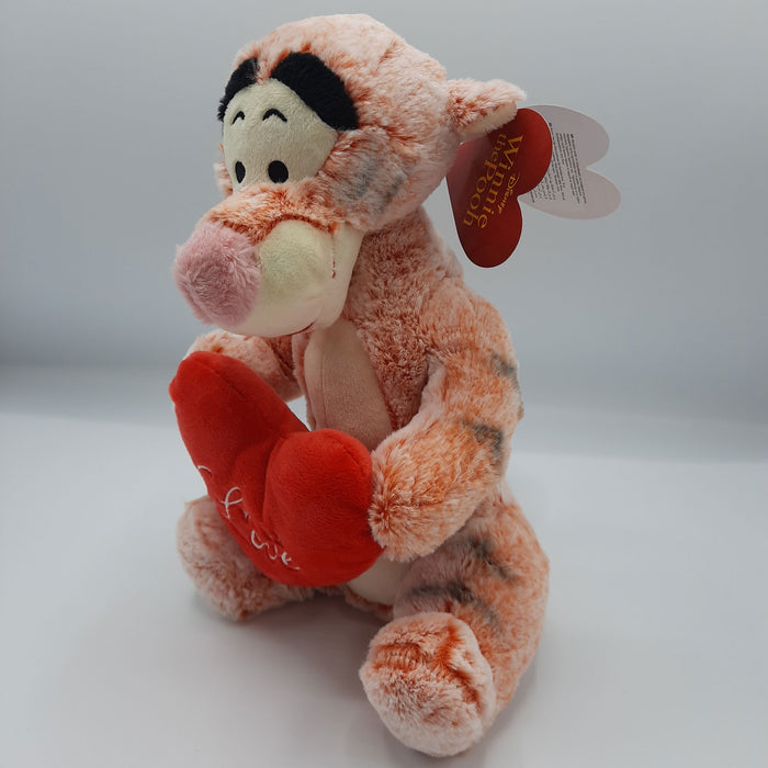 Disney Winnie The Pooh - Tigger - Kuscheltier - Mit Herz - Plüsch - 27 cm