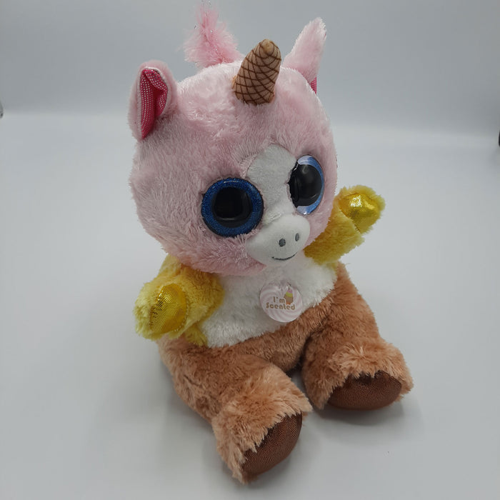 Keel Toys - Animotsu - Neopolitanisches Einhorn - Kuscheltier - Mit einem herrlich süßen Duft - 25 cm