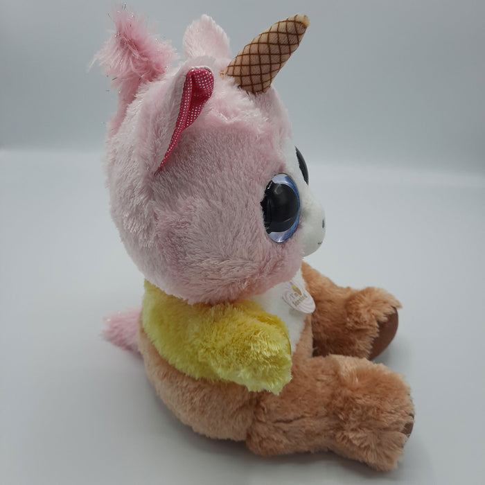 Keel Toys - Animotsu - Neopolitanisches Einhorn - Kuscheltier - Mit einem herrlich süßen Duft - 25 cm