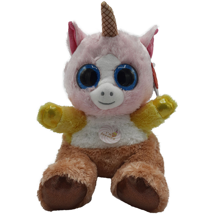Keel Toys - Animotsu - Neopolitan Unicorn - Knuffel - Met heerlijke zoete geur - 25 cm