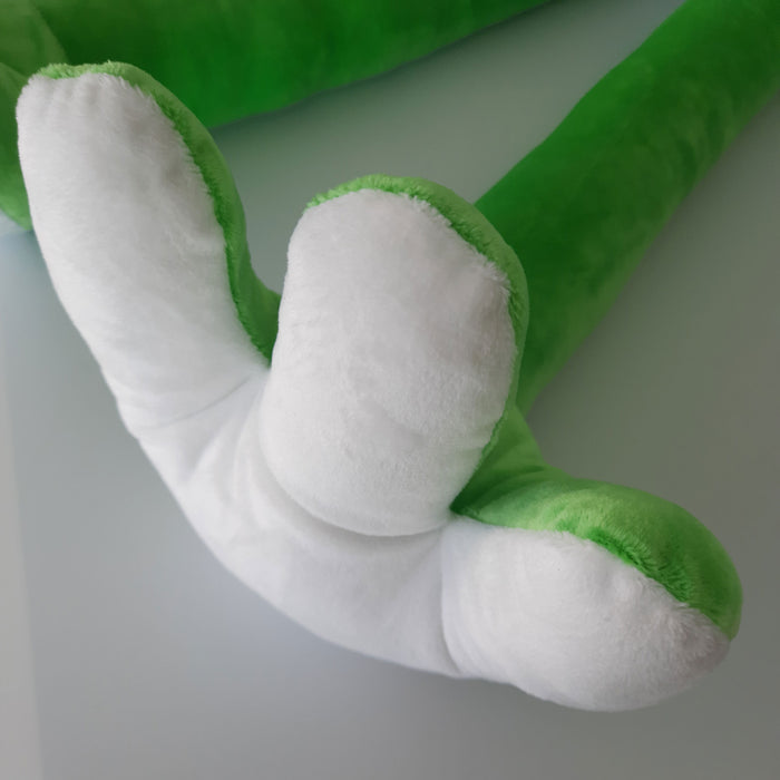 Kikker - Knuffel - Extra Grote Knuffelbeer - XXL - Blauw - Teddybeer - 110 cm