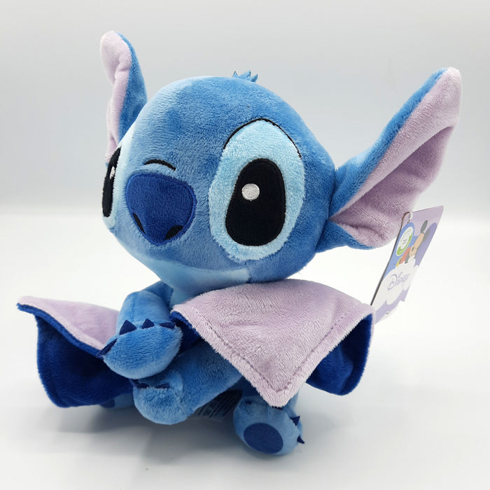 Lilo & Stitch - Stitch - Knuffel met Knuffeldoekje - Disney - Pluche - 23 cm