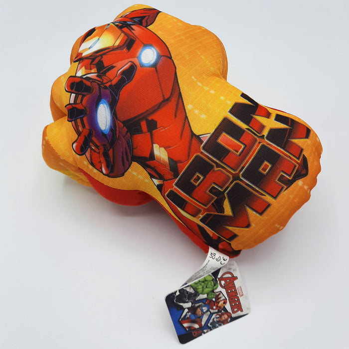 Marvel Avengers - Iron Man - Pluche Handschoen - Knuffel - Speelgoed - 24 cm