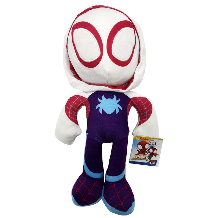 Marvel - Spidey and his Amazing Friends - Spiderman - Knuffel - Ghost-Spider - 38 cm