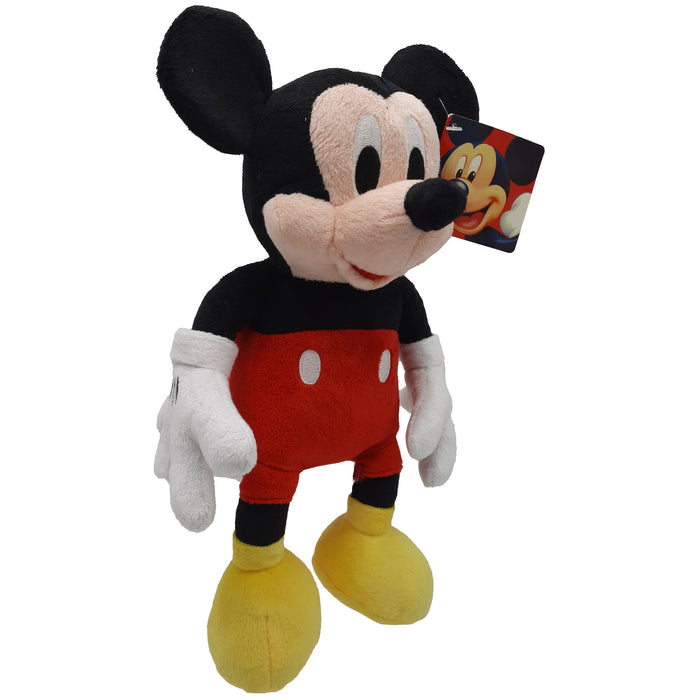 Disney - Mickey Mouse - Mickey - Pluche Knuffel - Rood - Koord met Zuignap - 30 cm