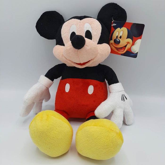 Disney - Mickey Mouse - Mickey - Pluche Knuffel - Rood - Koord met Zuignap - 30 cm