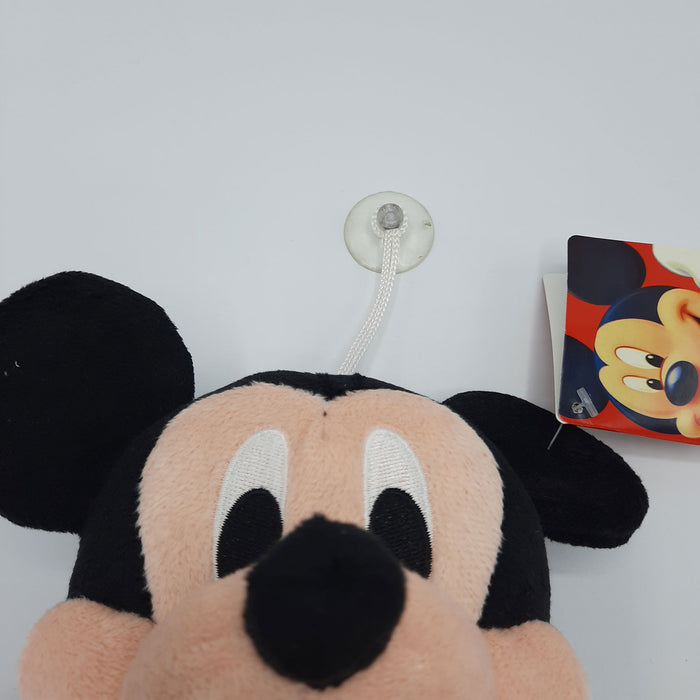 Disney - Mickey Mouse - Mickey - Pluche Knuffel - Rood - Koord met Zuignap - 30 cm
