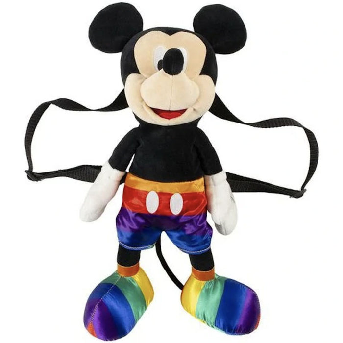 Mickey Mouse - Rucksack - Rucksack - Disney Hug - Lässig - Regenbogenfarbe (18 x 16 x 40 cm)