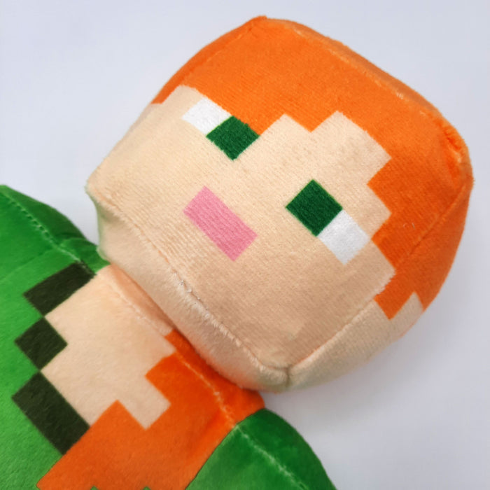 Minecraft - Alex - Knuffel - Pluche - Officiële Licentie - Plushie Speelgoed - 35 cm