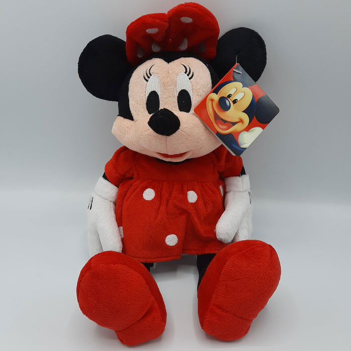 Disney - Mickey Mouse - Knuffel Voordeelset - Mickey & Minnie - Koord met Zuignap - 30 cm