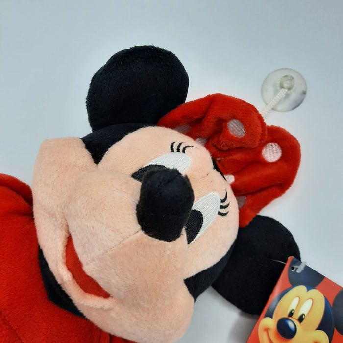 Disney - Mickey Mouse - Knuffel Voordeelset - Mickey & Minnie - Koord met Zuignap - 30 cm