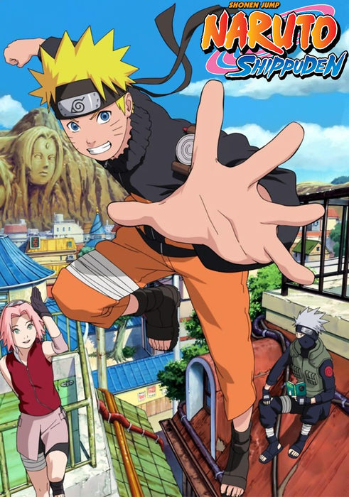 Naruto Shippuden - Plüschtier - Plüsch-Actionfigur - Japanischer Cartoon-Held - 30 cm