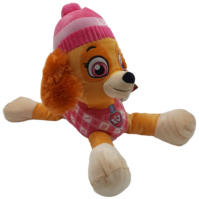 PAW Patrol – Kuscheltier - Kuschelhund – Skye – Rautenmuster – Plüsch – Nickelodeon – XXL 48 cm