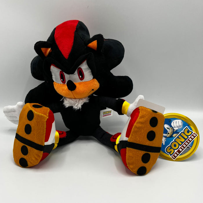 Sonic the Hedgehog 2 - Knuffel - Shadow the Hedgehog - Pluche - Zwart - 32 cm