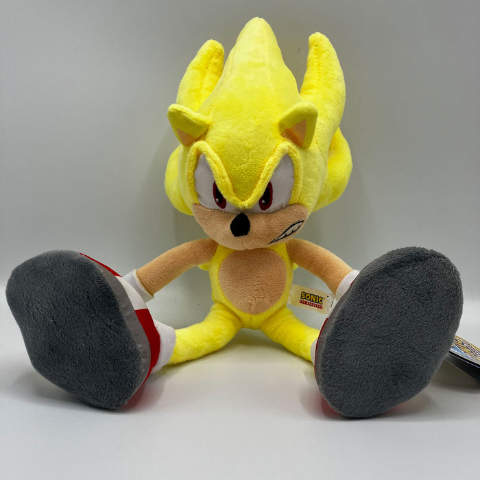 Sonic the Hedgehog 2 - Knuffel - Super Sonic - Pluche - Geel - 37 cm
