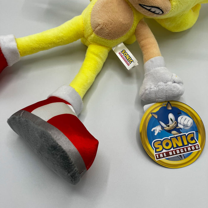Sonic the Hedgehog 2 - Knuffel - Super Sonic - Pluche - Geel - 37 cm
