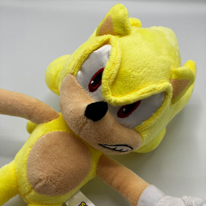 Sonic the Hedgehog 2 - Knuffel - Super Sonic - Pluche - Geel - 37 cm