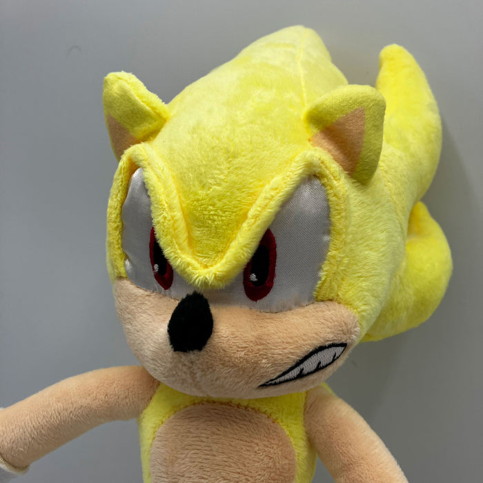 Sonic the Hedgehog 2 - Knuffel - Super Sonic - Pluche - Geel - 37 cm