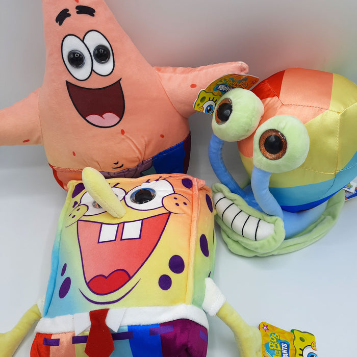 SpongeBob Squarepants - Rainbow Knuffel - Play by Play - Pluche - 30 cm