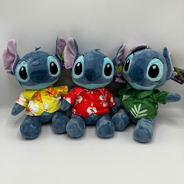 Disney - Lilo und Stitch - Kuscheltier - Hawaiihemd - Gelb - 30 cm