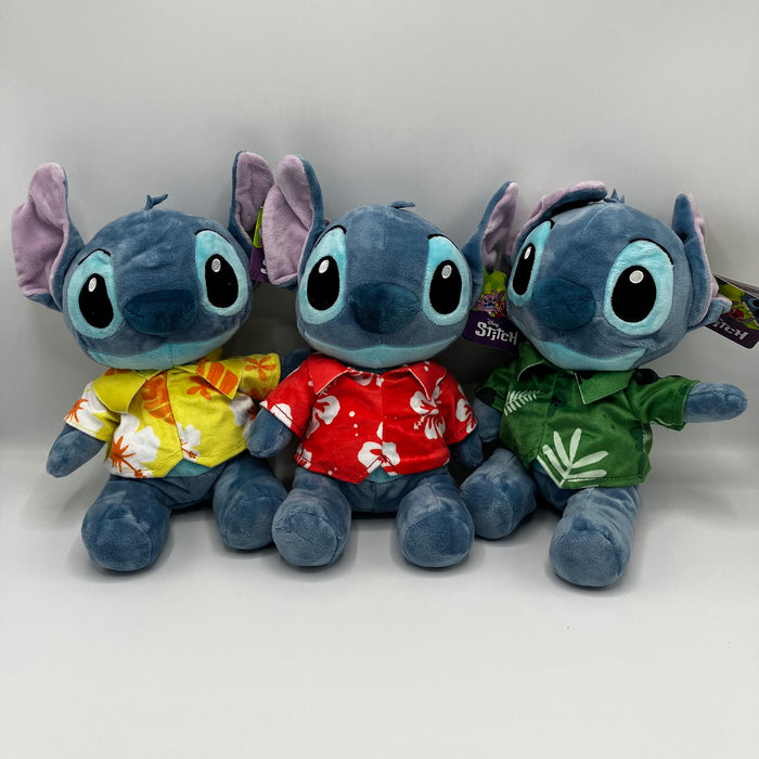Disney - Lilo und Stitch - Kuscheltier - Hawaiihemd - Rot - 30 cm